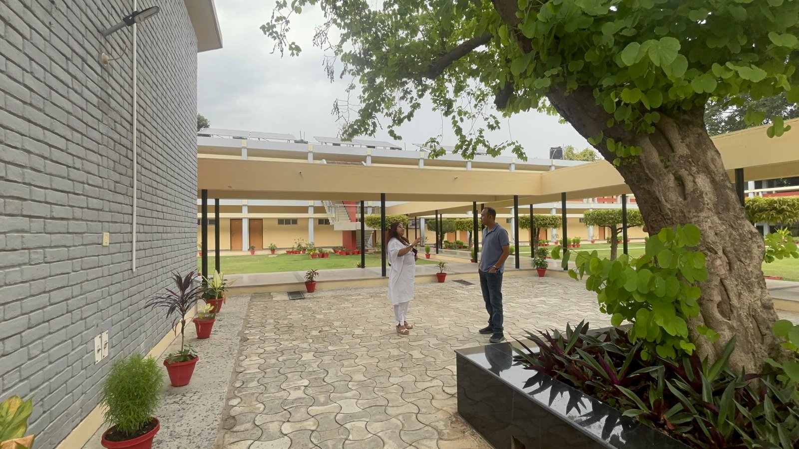 Campus Walkway & Green Court